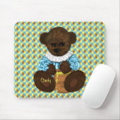 Honey Pot Bear (blau-gelb) Mousepad (Mit Mouse)