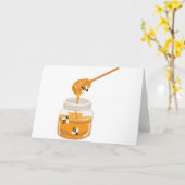 Honey Pot Karte (Gelbe Blume)