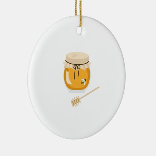 Honey Pot Keramik Ornament (Rechts)