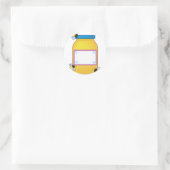 Honey Pot Runder Aufkleber (Tasche)