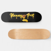 Honey Pot Skate Deck, Wall Art Skateboard (Horizontal)
