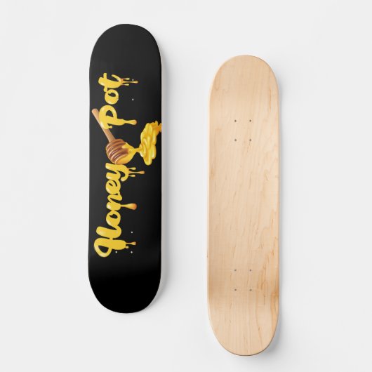 Honey Pot Wall Art Skate Deck Skateboard (Vorderseite)