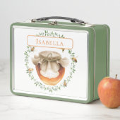 Honey Pot Watercolor Personalisiert Metall Brotdose (Beispiel)