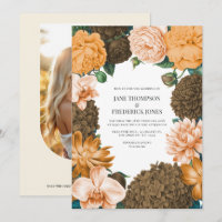 Honey Rose, Aprikosen Fleur & Toffee Bloom Hochzei