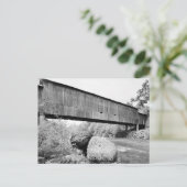 Honey Run Bridge Postkarte (Stehend Vorderseite)
