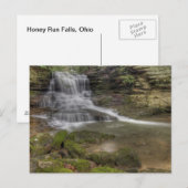 Honey Run Falls, Ohio Postkarte (Vorne/Hinten)
