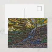 Honey Run Falls, Ohio Postkarte (Vorne/Hinten)