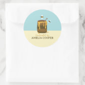 HONEY RUNDER AUFKLEBER (Tasche)