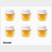Honey Runder Aufkleber (Blatt)