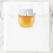 Honey Runder Aufkleber (Tasche)