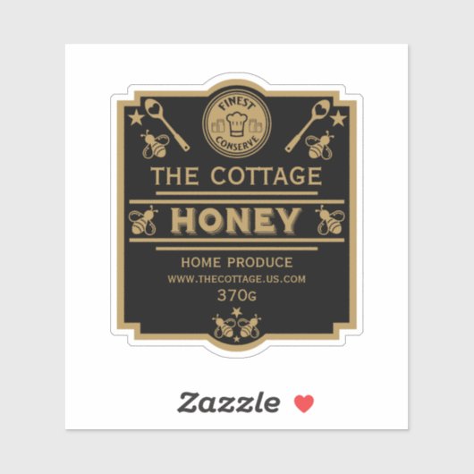 Honey Seller Aufkleber (Blatt)