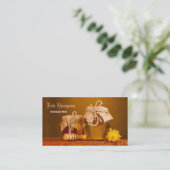 Honey Seller / Beekeeper Bee Farmer Shop Village Visitenkarte (Stehend Vorderseite)