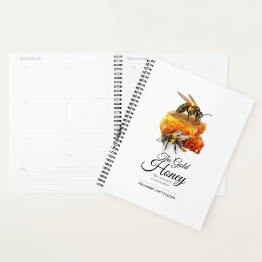 Honey Seller - Beekeeper  Planer (Anzeige)