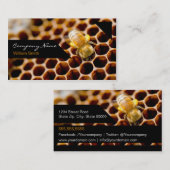 Honey Seller - Beekeeper Visitenkarte (Vorne/Hinten)