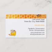 Honey Seller - Beekeeper Visitenkarte (Rückseite)