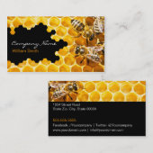 Honey Seller - Beekeeper Visitenkarte (Vorne/Hinten)