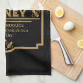 Honey Seller Geschirrtuch (Viertel Falte)