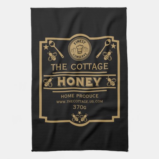 Honey Seller Geschirrtuch (Vertikal)