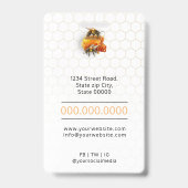 Honey Seller - Imker Ausweis (Rückseite)