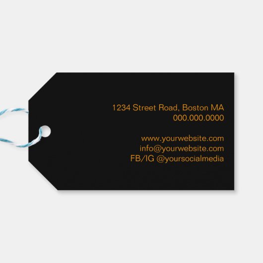 Honey Seller - Imker Geschenkanhänger (Rückseite Horizontal)