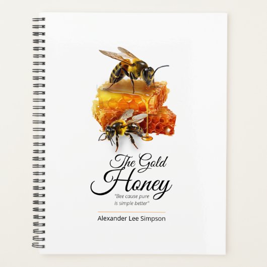 Honey Seller - Imker Planer (Vorderseite)