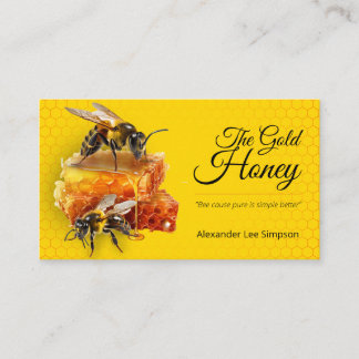 Honey Seller - Imker Visitenkarte