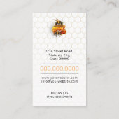 Honey Seller - Imker Visitenkarte (Rückseite)