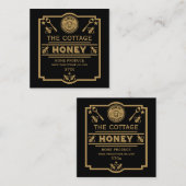 Honey Seller Mitteilungskarte (Vorne/Hinten)