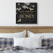Honey Sign Beekeeper Gold Honeycomb Bienen Leinwanddruck (Insitu (Schlafzimmer))