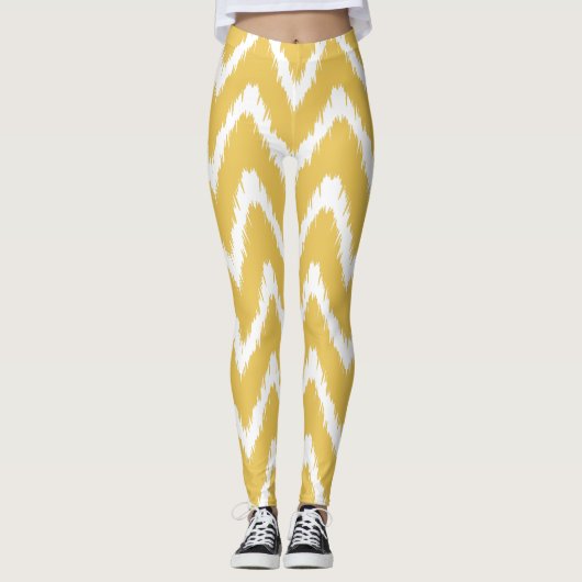 Honey Southern Hütte Chevrons Leggings (Vorderseite)