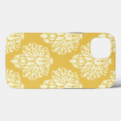 Honey Southern Hütte Damask Case-Mate iPhone Hülle (Rückseite (Horizontal))