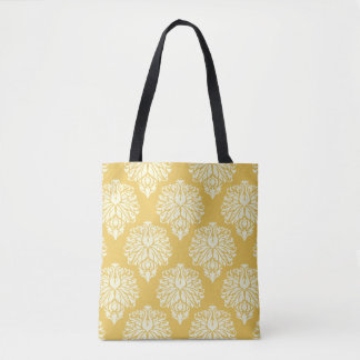 Honey Southern Hütte Damask Tote Bag Tasche