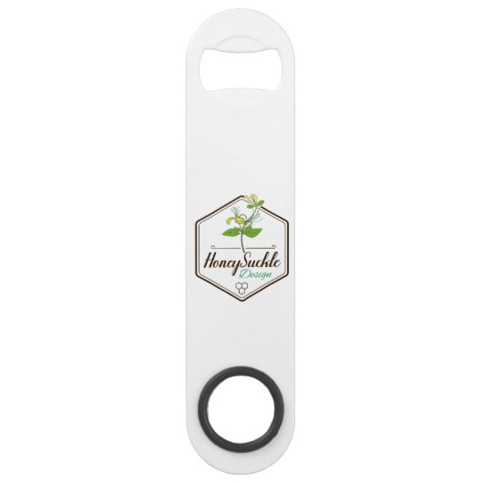 Honey Suckle Design Flaschenöffner (Rückseite)