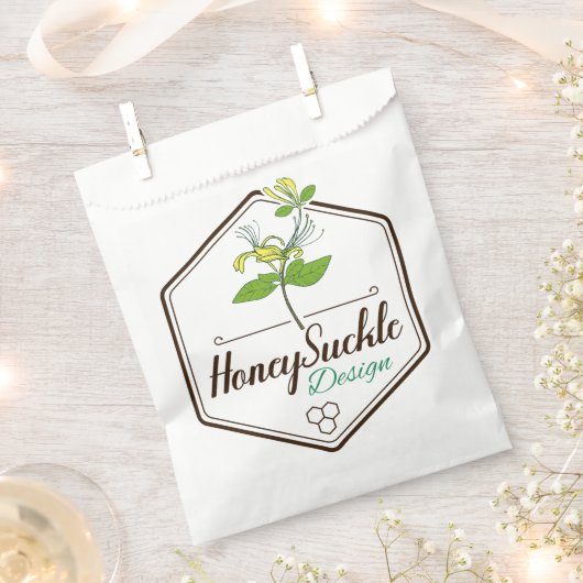 Honey Suckle Design Geschenktütchen (Ausgeschnitten)