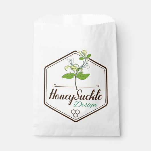 Honey Suckle Design Geschenktütchen (Vorderseite)
