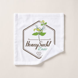 Honey Suckle Design Handtuch Waschlappen