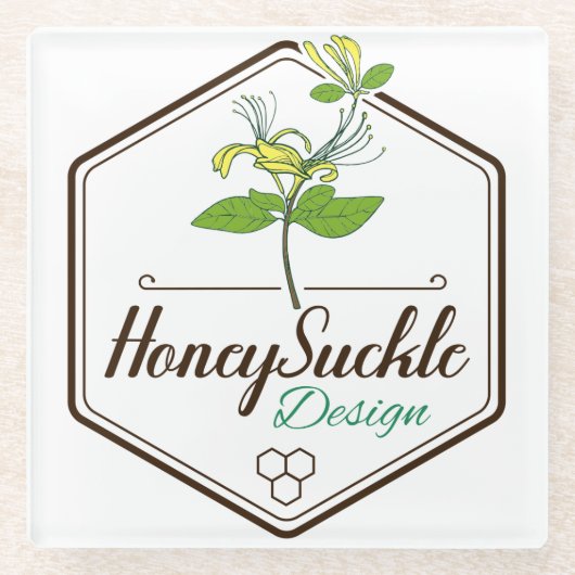 Honey Suckle Glasuntersetzer (Vorderseite)