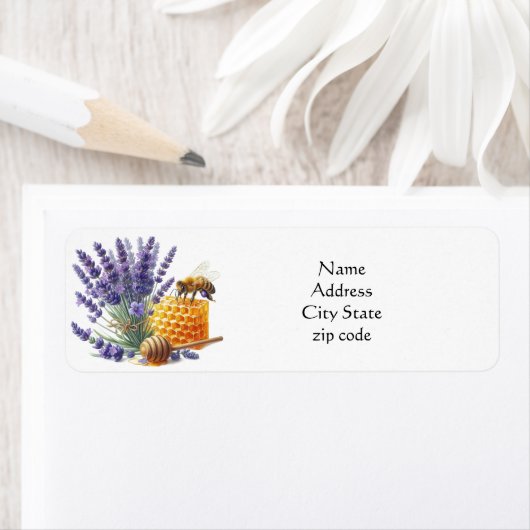 Honey Sweet Beet Return Address Label (Insitu)