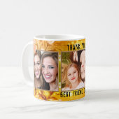 Honey Sweet Best Friend Danke Foto Kaffeetasse (Vorderseite Links)