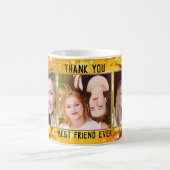 Honey Sweet Best Friend Danke Foto Kaffeetasse (Mittel)