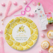 Honey Sweet so wie es kann Baby Dusche Pappteller (Party)