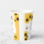 Honey Sweet Wie es kann Baby Dusche Pappbecher (Links)