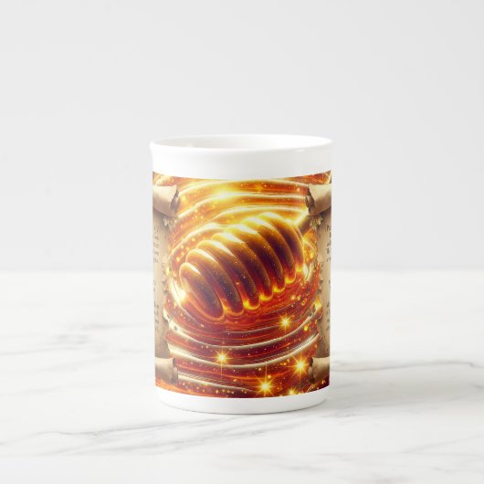 Honey Swirl | Psalm 19:9-11 KJV Tasse (Vorderseite)