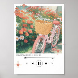 Honey Tea Bicycle - Cotattcore Music Poster