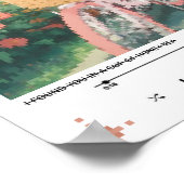 Honey Tea Bicycle - Cotattcore Music Poster (Ecke)