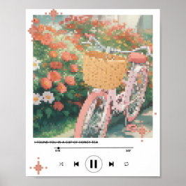Honey Tea Bicycle - Cotattcore Music Poster