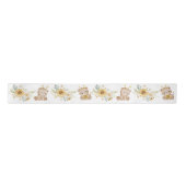 Honey Teddy Bear Ribbon Satinband (Vorderseite)
