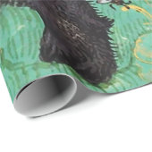 HONEY THIEF BEARS, BIES, BEE NIMMT mittelalterlich Geschenkpapier (Rolleneckpunkt)