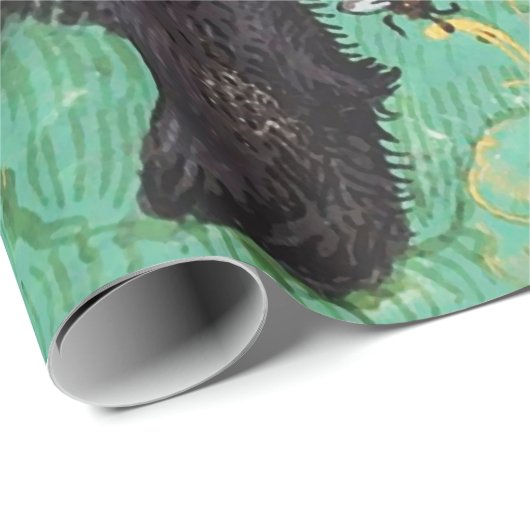 HONEY THIEF BEARS, BIES, BEE NIMMT mittelalterlich Geschenkpapier (Rolleneckpunkt)