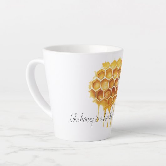 Honey to a Bee Milchtasse (Linke Ecke)